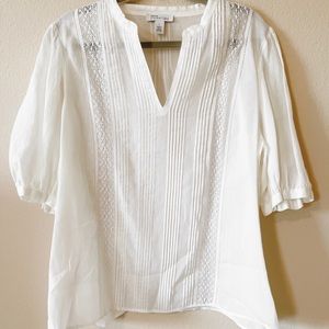 Nordstrom Signature White Blouse